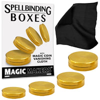 Spellbinding Nested Boxes (with Coin Vanishing Cloth) by Magic Makers