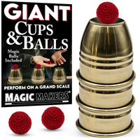 Giant Cups & Balls (Collector's Edition) by Magic Makers