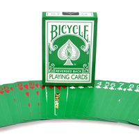 Green Deck Playing Cards (Bicycle) by Magic Makers