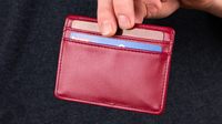 Razor Wallet by Dee Christopher - Crimson