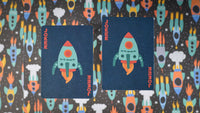 SpaceCraft Playing Cards by Marcela Fehrenbach