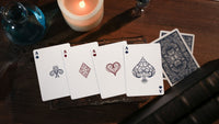 Sorcerer's Apprentice Playing Cards by Douglas Fuchs - Blue