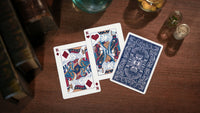 Sorcerer's Apprentice Playing Cards by Douglas Fuchs - Blue