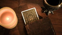 Sorcerer's Apprentice Playing Cards by Douglas Fuchs - Black & Gold
