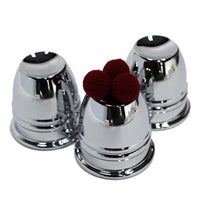 Chrome Cups and Balls (Professional Edition) by Magic Makers