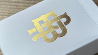 Gold Foil Monogram Playing Cards