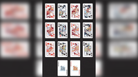 GUAN DAM -Warriors of the Three Kingdoms (Black) Playing Cards by YOKAGAME