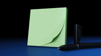 The Iarvel Magic Post-It Pad (Green) by Iarvel Magic