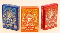 Sun God Greek Mythology Themed Red Edition Playing Cards