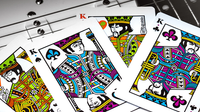 The Beatles Special Edition (White) Playing Cards by theory11