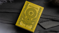 Celestial Valor Playing Cards by Giovanni Meroni(greenish yellow)