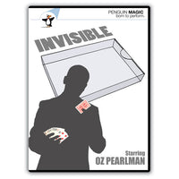 Invisible by Oz Pearlman (DVD + Blue Deck)