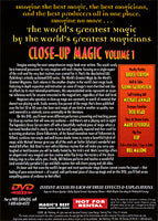 World's Greatest Magic: Close Up Magic #1 - DVD
