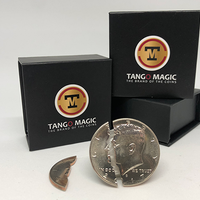 Bite Out Coin (US Half Dollar) by Tango