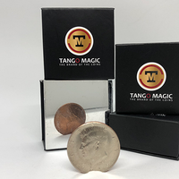 Copper Silver Coin (Half Dollar/English Penny) by Tango