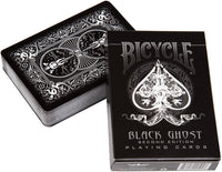 Black Ghost Bicycle Playing Cards