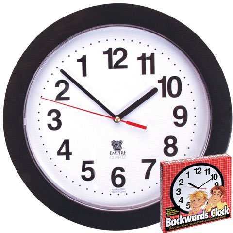 Backwards Clock