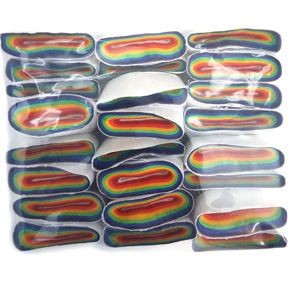 Jumbo Rainbow Mouth Coils (46 feet) by Cresey