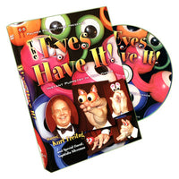 The Eyes Have It! Finger Puppet DVD Set by Kurt Freitag