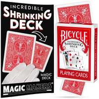 Incredible Shrinking Deck (Bicycle) by Magic Makers