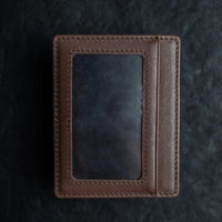 Shadow Wallet (Brown Leather) by Dee Christopher