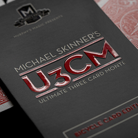 Ultimate 3 Card Monte (Red) by Michael Skinner