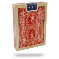 Faded Deck (Red, Bicycle Rider Back) by Magic Makers
