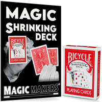 Incredible Shrinking Deck (Bicycle) by Magic Makers
