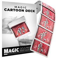Cartoon Deck (Limited Edition Bicycle Version) by Magic Makers
