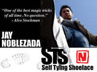 Self Tying Shoelace by Jay Noblezada
