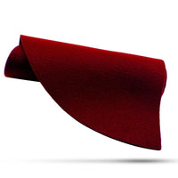 Half-Circle Close-Up Pad (Imperial Red, 22.5" x 11.5") by Magic Makers
