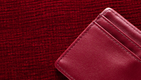 Razor Wallet by Dee Christopher - Crimson
