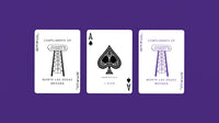 Jerry's Nugget Playing Cards (Royal Purple Edition, Modern Feel)
