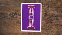 Jerry's Nugget Playing Cards (Royal Purple Edition, Modern Feel)
