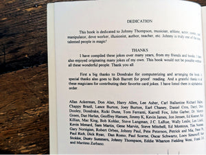 201 Jokes for Card Magicians by Gary Darwin - Rare Book