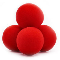 Amazing Magic Tricks - SpongeBalls - 4 Pack Red Balls
