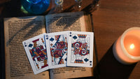 Sorcerer's Apprentice Playing Cards by Douglas Fuchs - Blue
