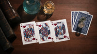 Sorcerer's Apprentice Playing Cards by Douglas Fuchs - Blue
