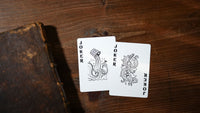 Sorcerer's Apprentice Playing Cards by Douglas Fuchs - Black & Gold
