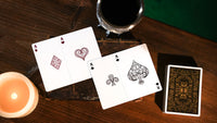 Sorcerer's Apprentice Playing Cards by Douglas Fuchs - Black & Gold
