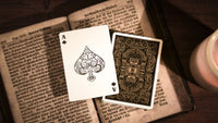 Sorcerer's Apprentice Playing Cards by Douglas Fuchs - Black & Gold
