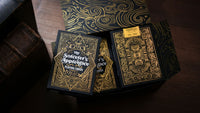 Sorcerer's Apprentice Playing Cards by Douglas Fuchs - Black & Gold
