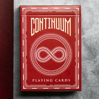 Continuum Playing Cards - Burgundy
