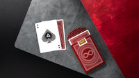 Continuum Playing Cards - Burgundy
