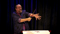 The Amazing Johnathan’s Knife Through Arm

