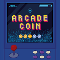 Arcade Coin by Penguin Magic
