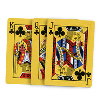 Yellow Deck Playing Cards (Bicycle) by Magic Makers
