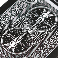 Black Spider Deck (Bicycle) by Magic Makers

