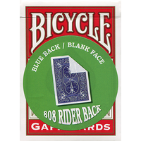 Blank Face Bicycle Cards (Blue)