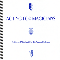 Acting for Magicians by Murphy's Manufacturing - Book